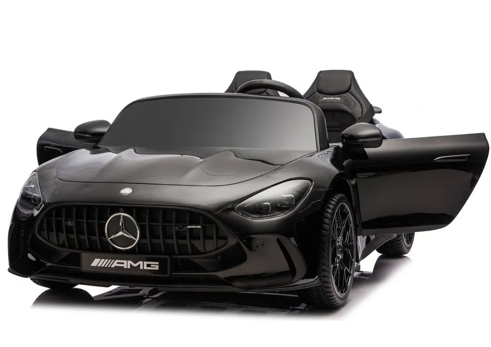 Mercedes GT63 AMG DK‑GT63 – 24V 10Ah – 2×320W „Mute Motor“ – LCD MP4 – Juodas