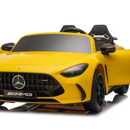Mercedes GT63 AMG DK‑GT63 – 24V 14Ah – 4×200W – LCD MP4 – Geltonas
