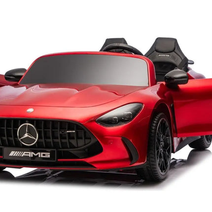 Mercedes GT63 AMG DK‑GT63 – 24V 14Ah – 4×200W – LCD MP4 – Raudonas (lakuotas)