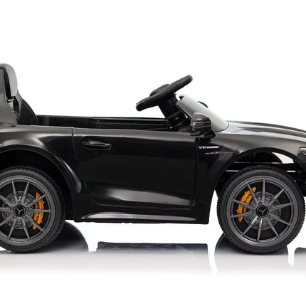 Mercedes GTR elektromobilis vaikams juodas