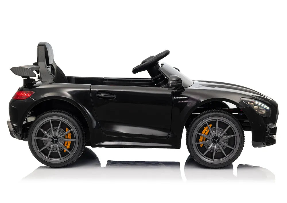 Mercedes GTR elektromobilis vaikams juodas