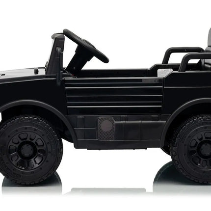 Mercedes Unimog 6V juodas elektromobilis