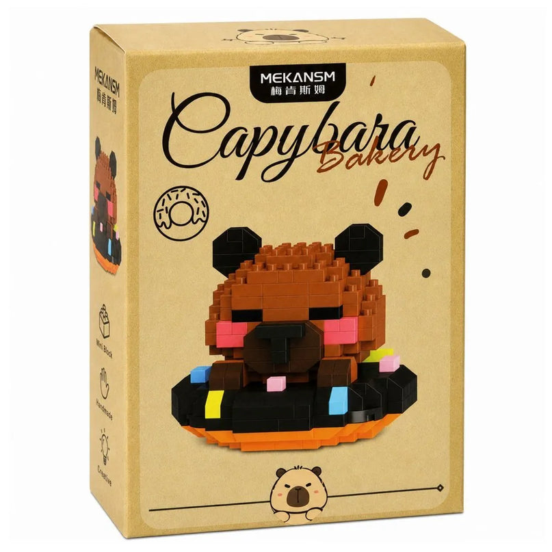 Mini kapibara ant spurgos, konstravimo blokeliai, 306 vnt.