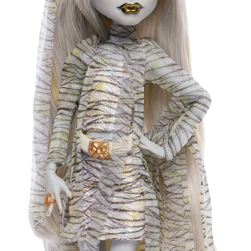 MONSTER HIGH SKULLECTOR kolekcinė lėlė Mumija (JKM51)
