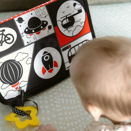 Montessori XXL 6in1 sensorinis rinkinys kūdikiams (3–4 mėn.) – pirmieji atradimai per pojūčius
