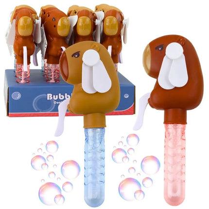 Muilo burbulai „Capybara Bubble Pinwheel 2‑in‑1“ – lazdelė + malūnėlis
