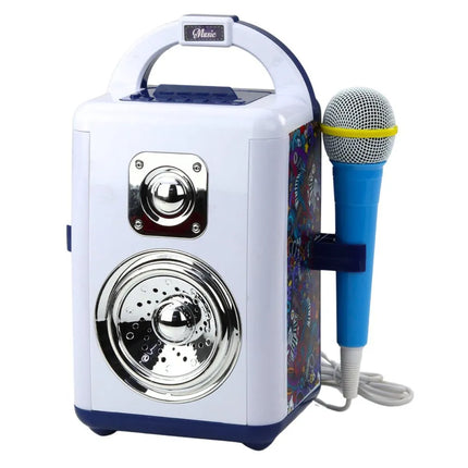 Muzikinė Sound Box kolonėlė su mikrofonu