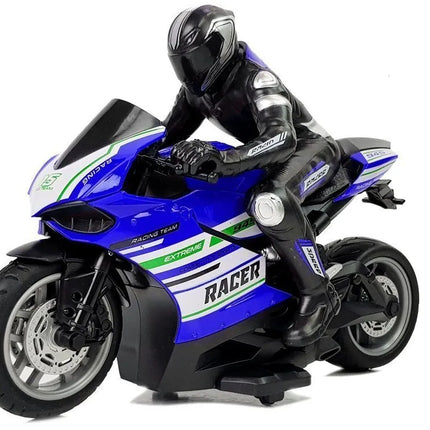 Nuotolinio valdymo sportinis motociklas 35 m atstumu