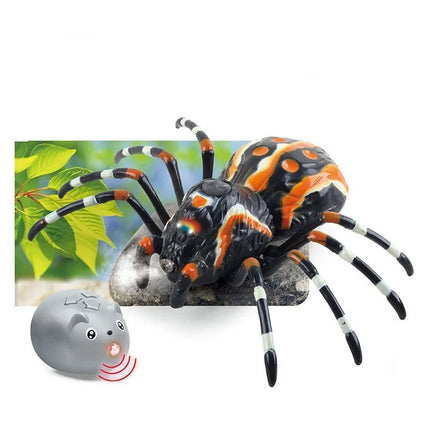 Nuotolinis R/C tarantulas juodas voras