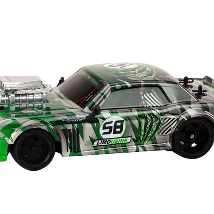 Nuotoliniu būdu valdomas 1:16 drifto automobilis