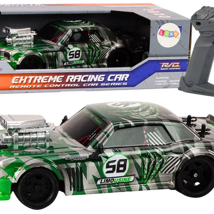 Nuotoliniu būdu valdomas 1:16 drifto automobilis