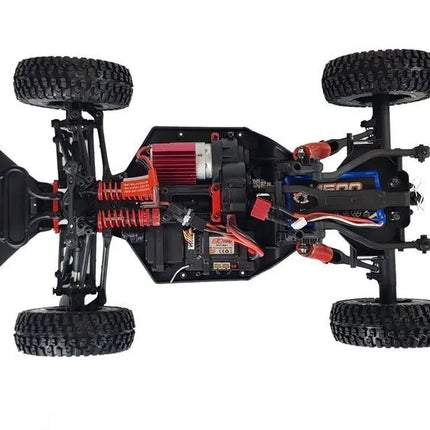 Nuotoliniu būdu valdomas bekelės automobilis FY‑01 4×4 Pick‑Up – mėlynas
