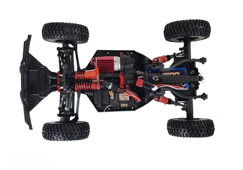 Nuotoliniu būdu valdomas bekelės automobilis FY‑01 4×4 Pick‑Up – mėlynas