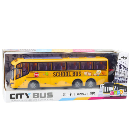 Nuotoliniu būdu valdomas mokyklinis autobusas su LED, 1:30