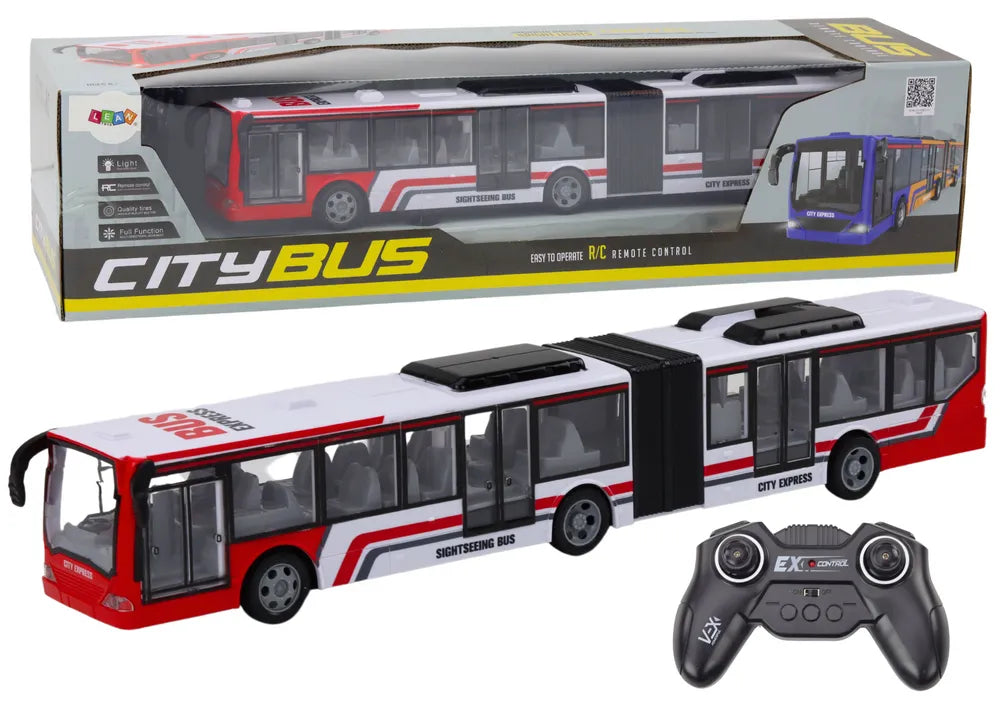 Nuotoliniu būdu valdomas RC miesto autobusas