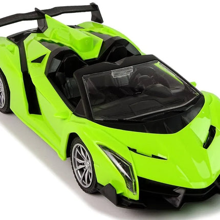 Nuotoliniu būdu valdomas sportinis automobilis – 1:18, žalias