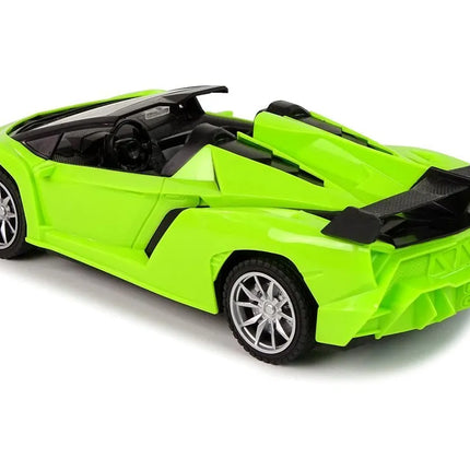 Nuotoliniu būdu valdomas sportinis automobilis – 1:18, žalias