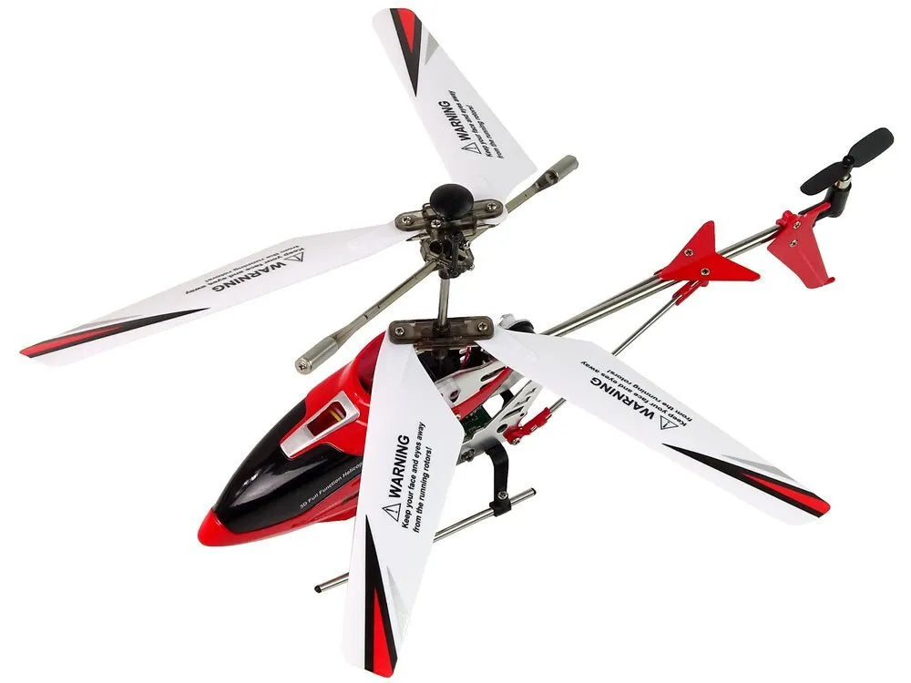 Nuotoliniu būdu valdomas sraigtasparnis Syma S107H, 2.4 GHz, raudonas