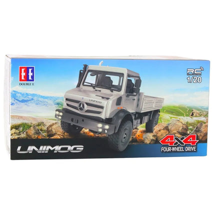 Nuotoliniu būdu valdomas „Unimog 4×4“ bekelės automobilis