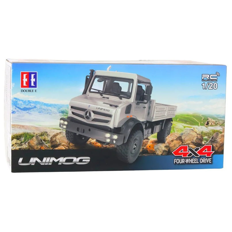 Nuotoliniu būdu valdomas „Unimog 4×4“ bekelės automobilis