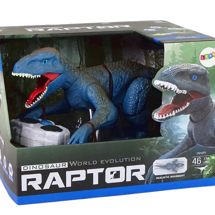 Nuotoliniu būdu valdomas velociraptorius – mėlynas