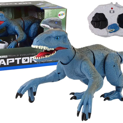 Nuotoliniu būdu valdomas velociraptorius – mėlynas