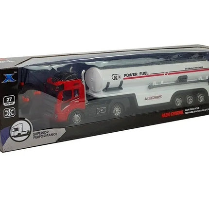 Nuotoliniu valdomas autocisternos sunkvežimis