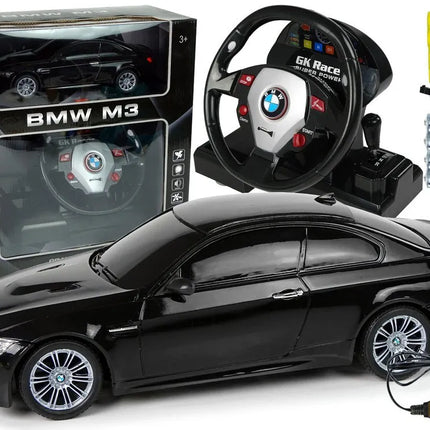 Nuotoliniu valdomas BMW M3 – juodas