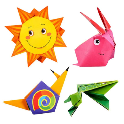 Origami rinkinys vaikams (100 lapų)