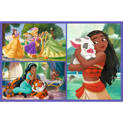 „Pasakiškos dienos“ – Disney Princesės dėlionė 2×70 detalių