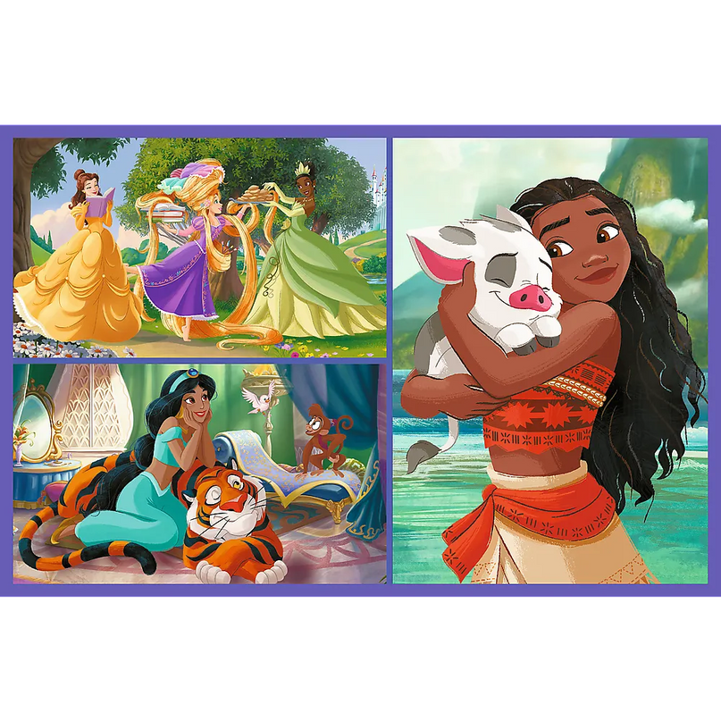 „Pasakiškos dienos“ – Disney Princesės dėlionė 2×70 detalių