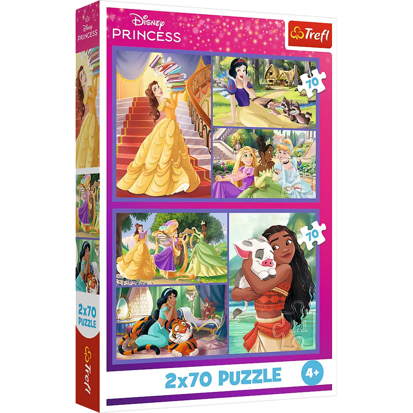 „Pasakiškos dienos“ – Disney Princesės dėlionė 2×70 detalių