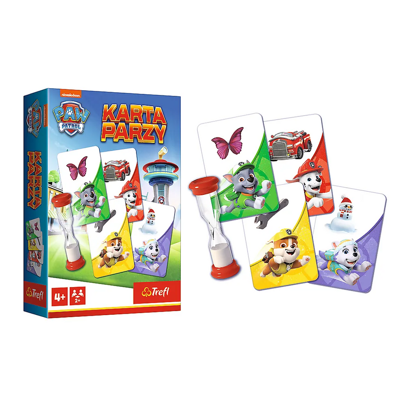 Paw Patrol greitos reakcijos kortų žaidimas vaikams