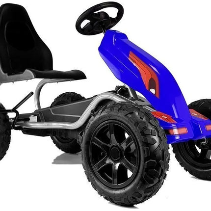 Pedalinis gokartas B012 – mėlynas