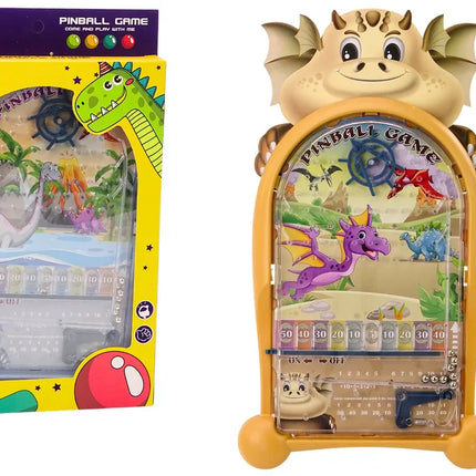 Pinbolas „Dinozaurai & Drakonai“ su stovu – smėlio spalvos
