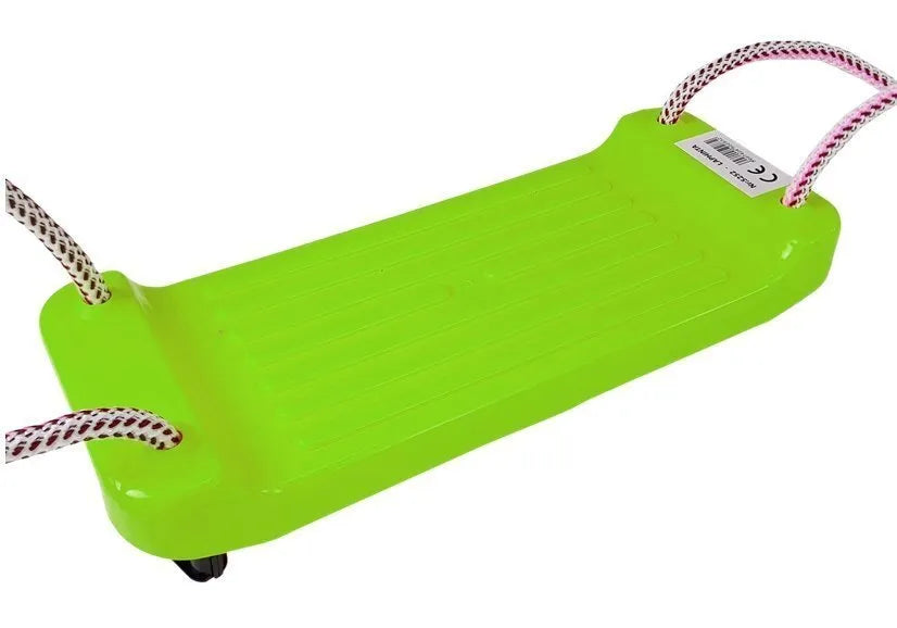 Plastikinė sūpynė vaikams – žalia