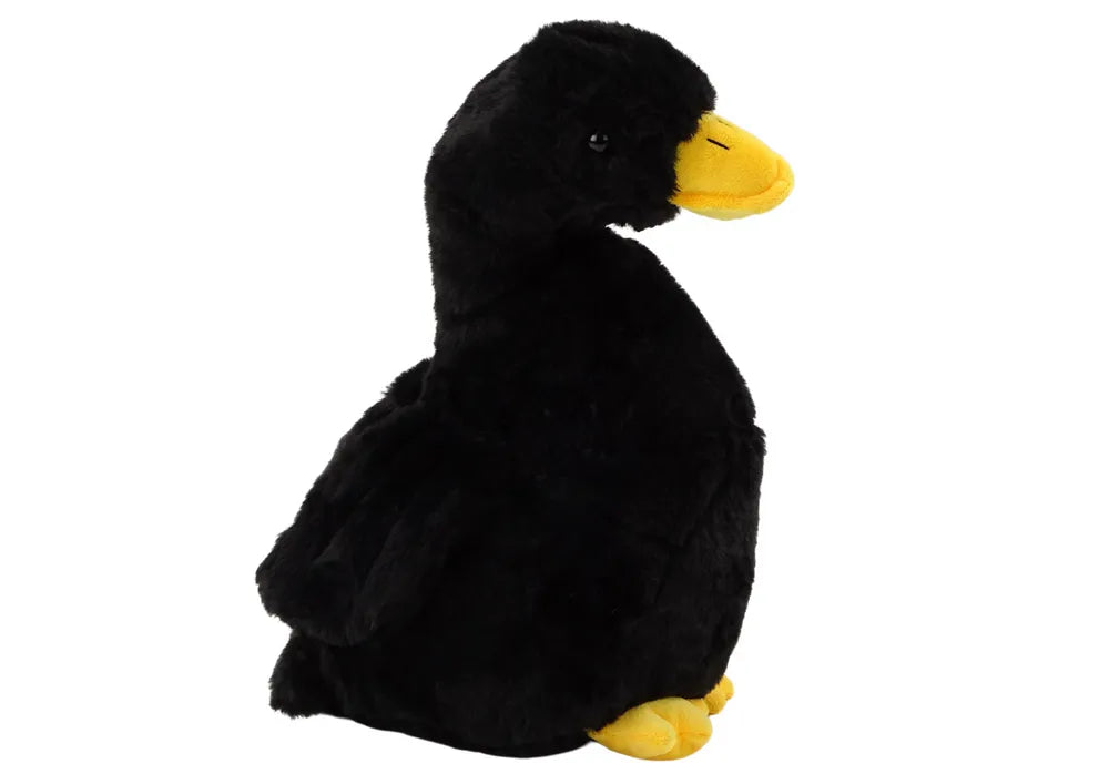 Pliušinė juoda žąsis 30 cm
