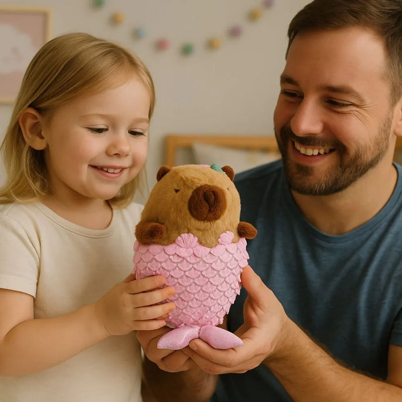 Pliušinė kapibara undinėlė 28 cm