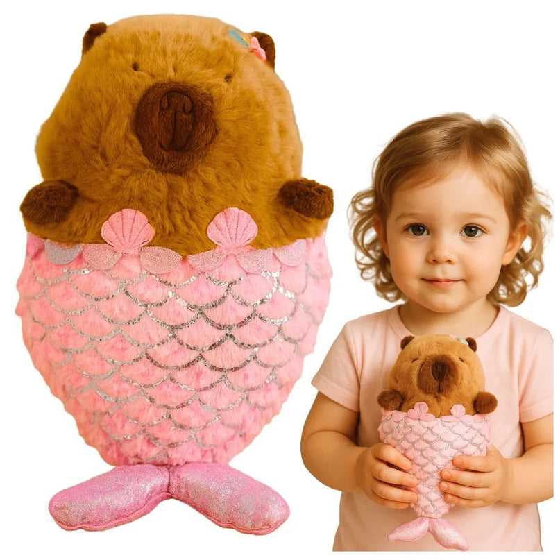 Pliušinė kapibara undinėlė 28 cm