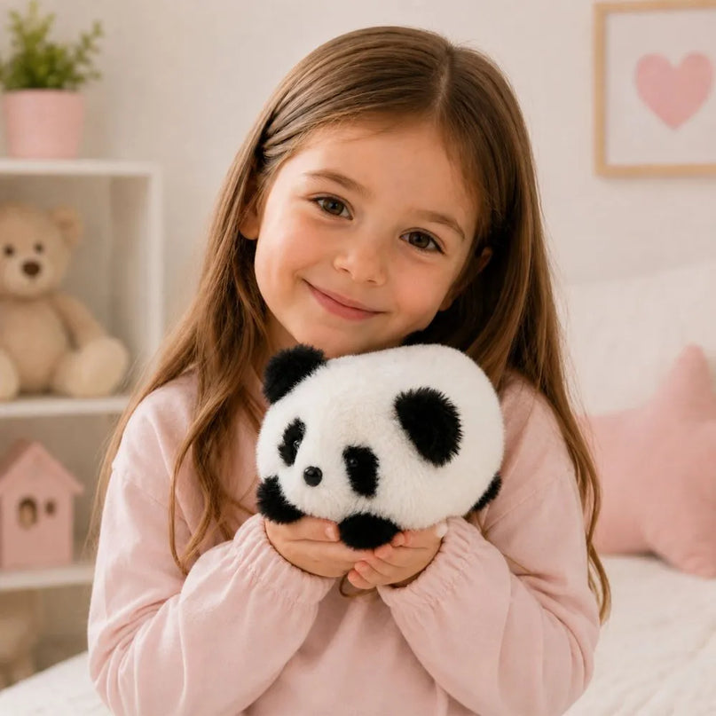Pliušinė panda, 16 cm