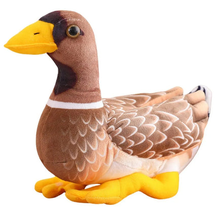 Pliušinė realistiška antis 28 cm
