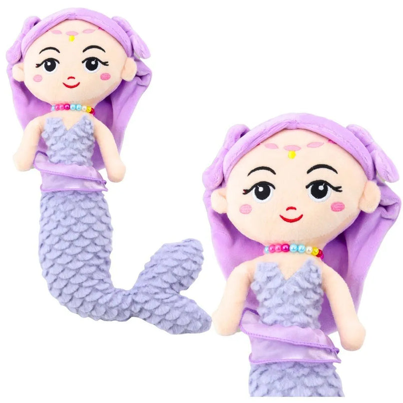 Pliušinė undinėlė su tekstiline uodega 32 cm