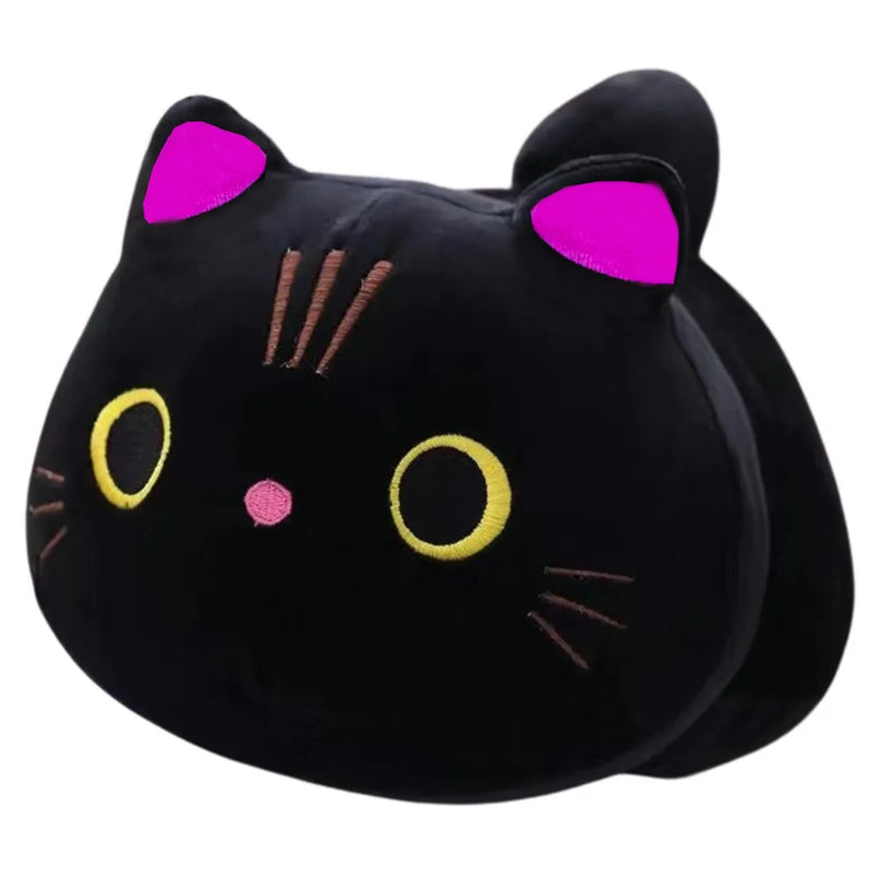 Pliušinis juodas katinėlis 18 cm