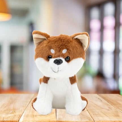 Pliušinis Shiba Inu šuniukas 20 cm