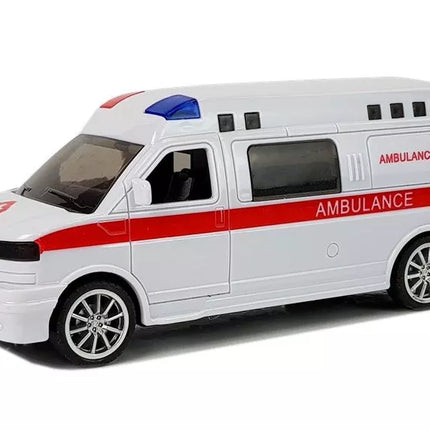 Greitosios pagalbos automobilis su garso ir šviesos efektais