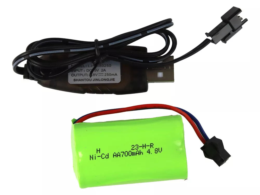 Nuotoliniu būdu valdomas visureigis R/C 1:24 mėlynas