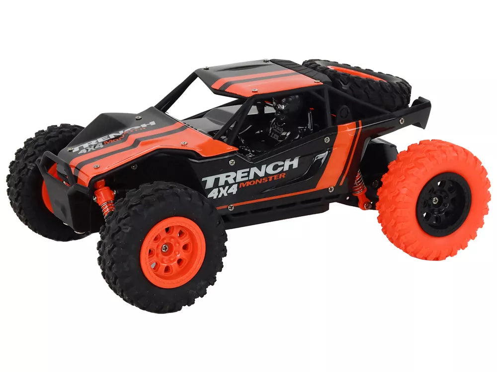 Nuotoliniu būdu valdomas visureigis R/C 1:24 Orange