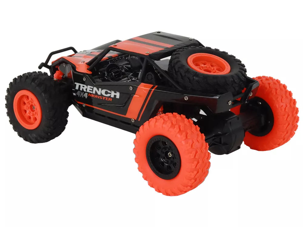 Nuotoliniu būdu valdomas visureigis R/C 1:24 Orange