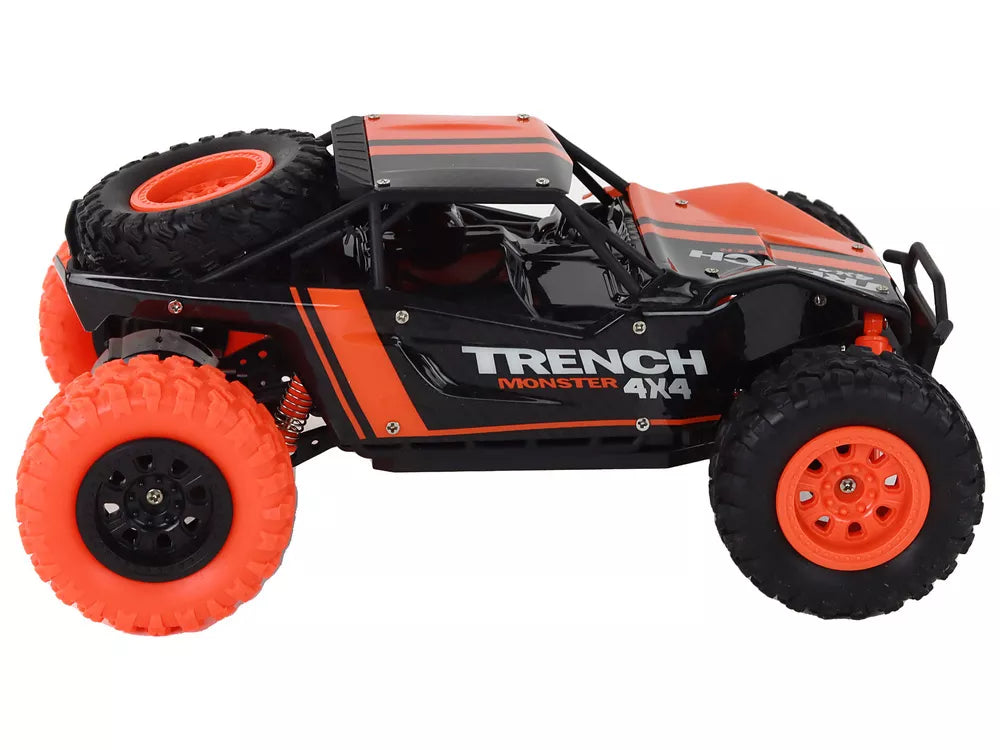 Nuotoliniu būdu valdomas visureigis R/C 1:24 Orange