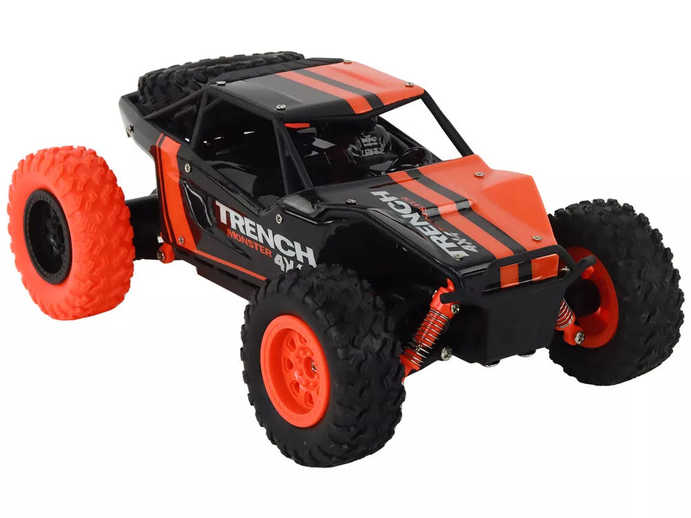 Nuotoliniu būdu valdomas visureigis R/C 1:24 Orange